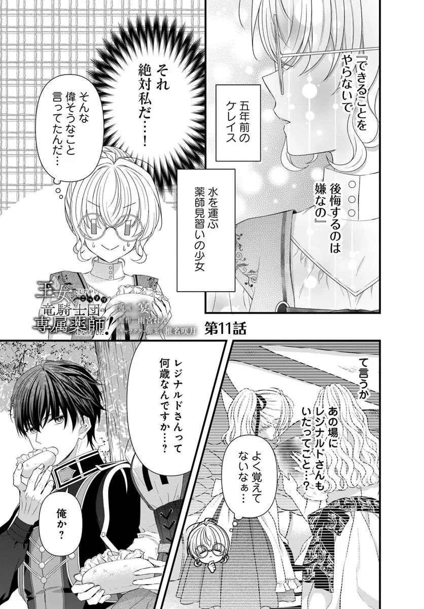王女でしたがこっそり竜騎士団の専属薬師になりました! 第11話 - 1