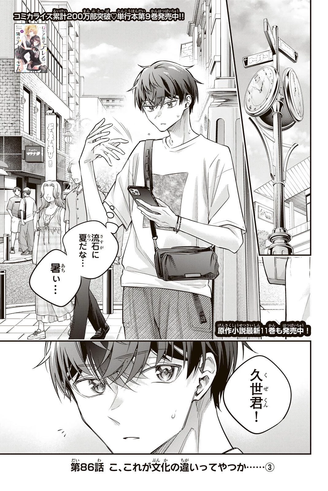 時々ボソッとロシア語でデレる隣のアーリャさん 第86話 - 1