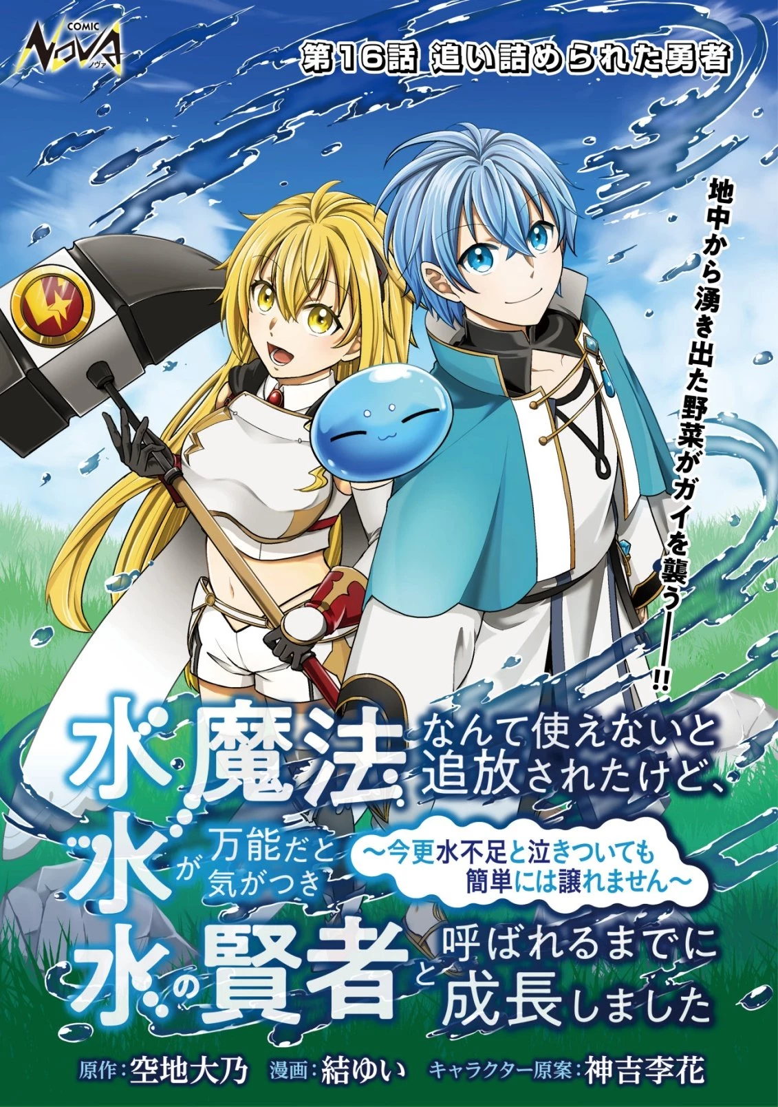 水魔法なんて使えないと追放されたけど、水が万能だと気がつき水の賢者と呼ばれるまでに成長しました ～今更水不足と泣きついても簡単には譲れません～ 第16話 - 1