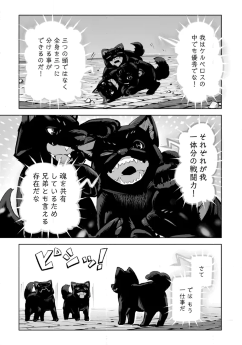 拾った子犬がケルベロスでした～実は古代魔法の使い手だった少年、本気出すとコワい(?)愛犬と楽しく暮らします～ 第5話 - 35