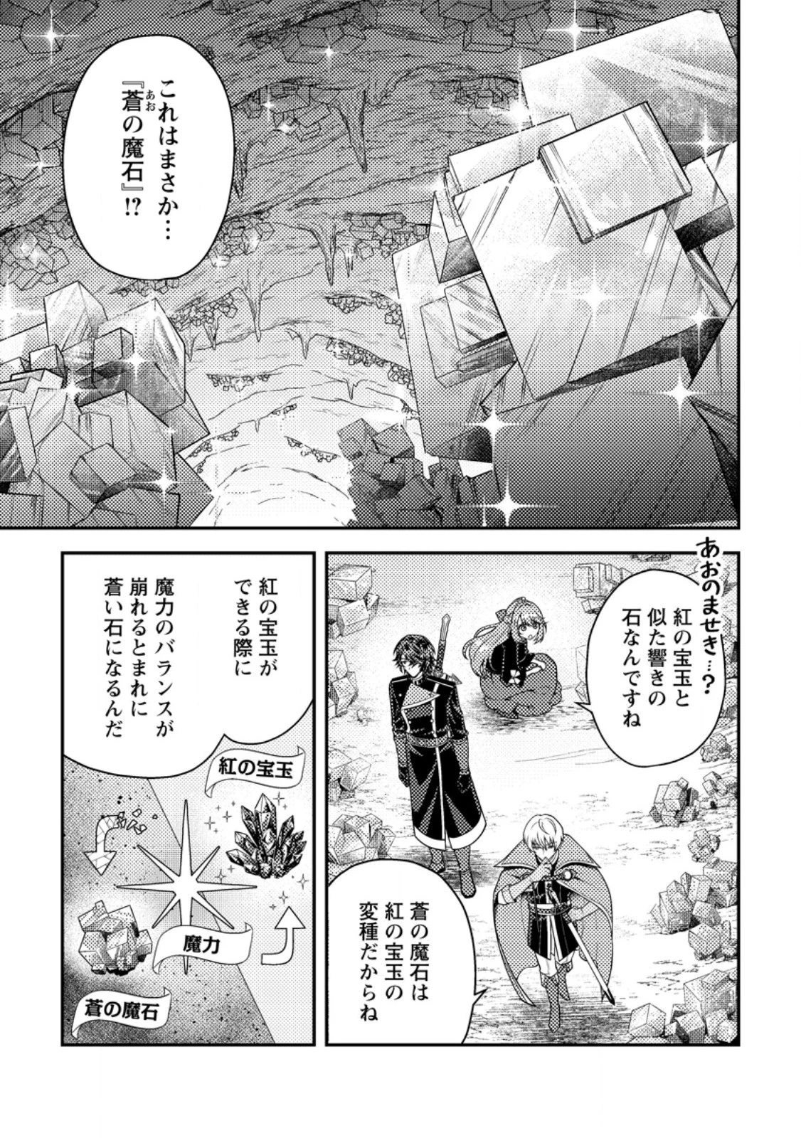宝石の聖女―「欲深女め!」と追放されたけど、隣国の王子様と幸せに暮らすのであとはもうご勝手に!― 第7話 - 1