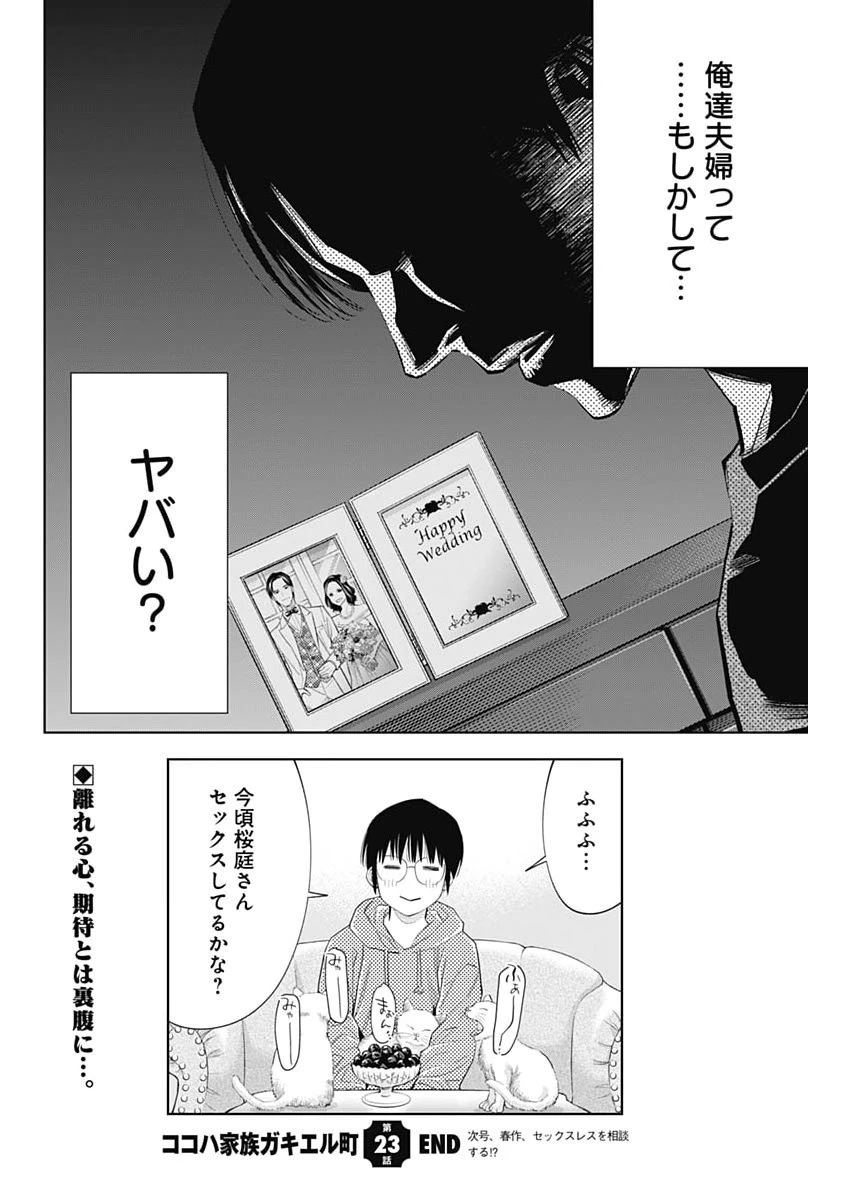 ココハ家族ガキエル町 第23話 - 22