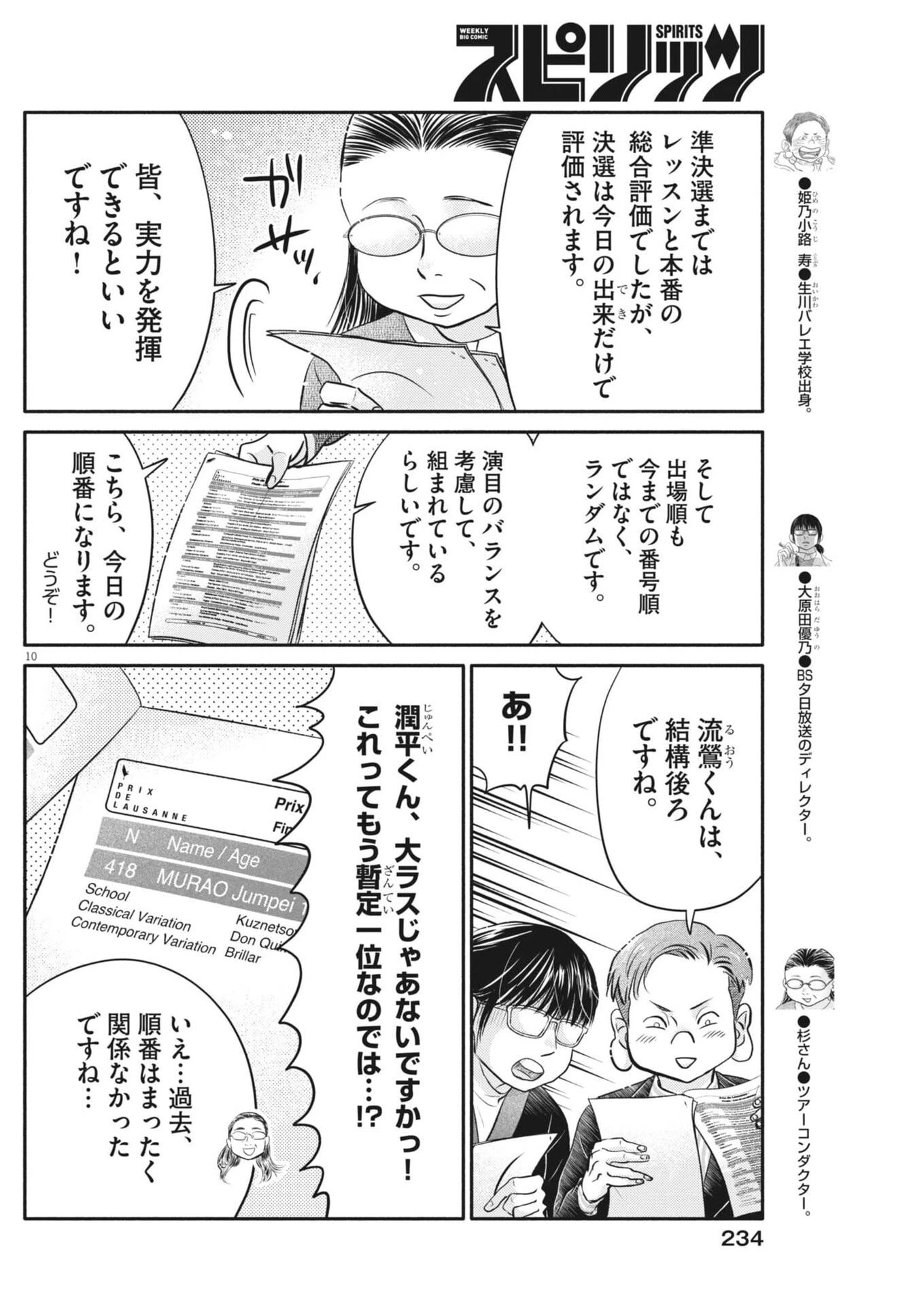ダンス・ダンス・ダンスール 第277話 - 10