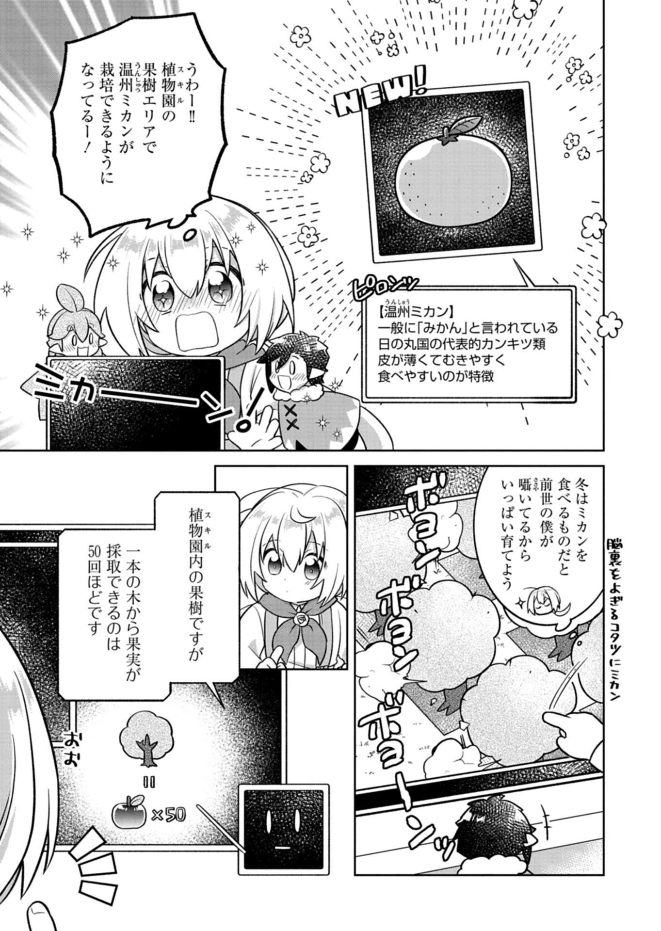 植物魔法で気ままにガーデニング・ライフ 〜ハクと精霊さんたちの植物園〜 第9話 - 9