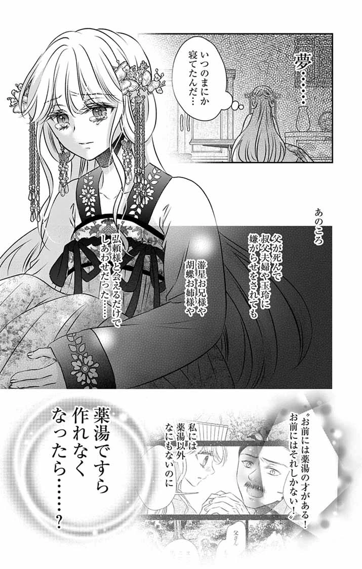皇弟殿下の薬湯妃～初恋の人との駆け落ち先は後宮でした～ 第15話 - 19