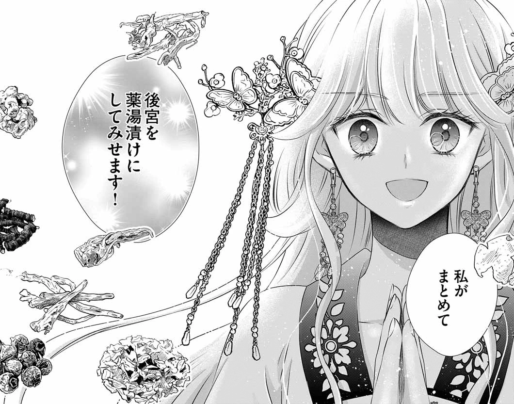 皇弟殿下の薬湯妃～初恋の人との駆け落ち先は後宮でした～ 第15話 - 29