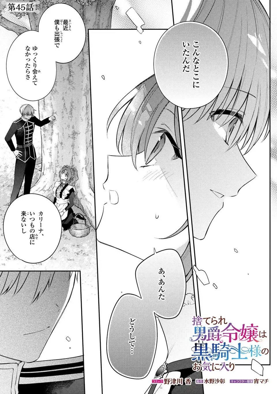 捨てられ男爵令嬢は黒騎士様のお気に入り 第45話 - 1