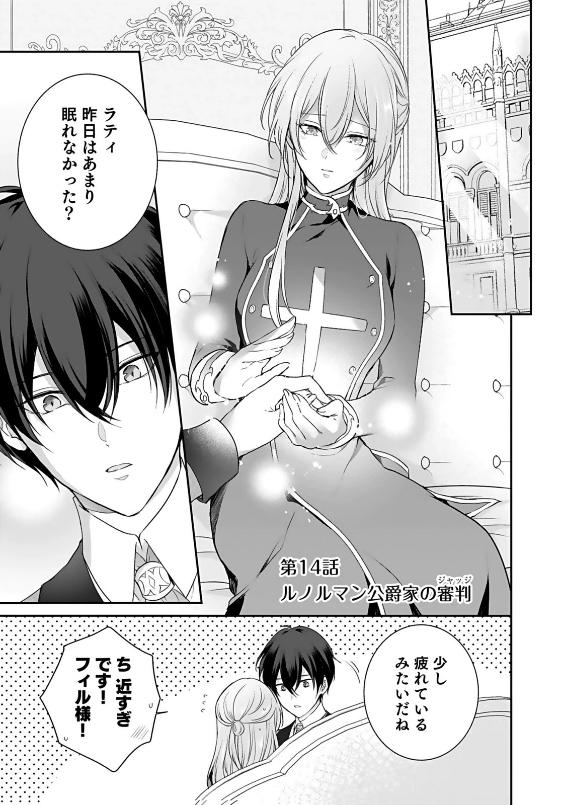 婚約破棄された王太子を慰めたら、業務命令のふりした溺愛が始まりました。 第14話 - 1