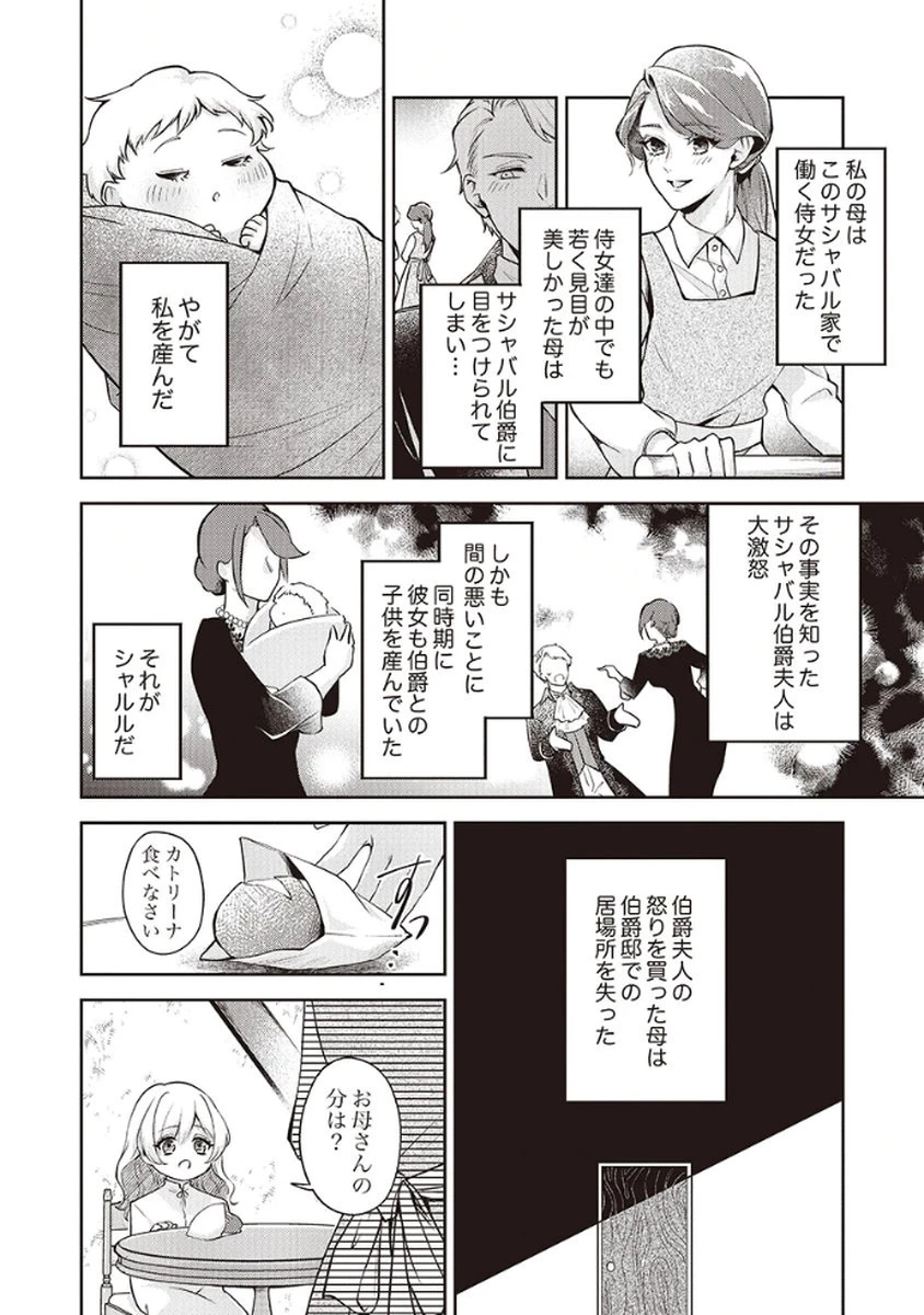 虐げられていた身代わり令嬢が呪われ王子に溶けるほどに愛されるまで 第1話 - 6