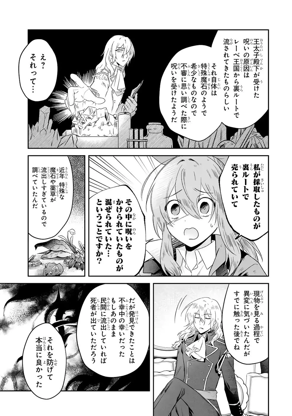 聖女の姉ですが、妹のための特殊魔石や特殊薬草の採取をやめたら、隣国の魔術師様の元で幸せになりました！ 第7話 - 13