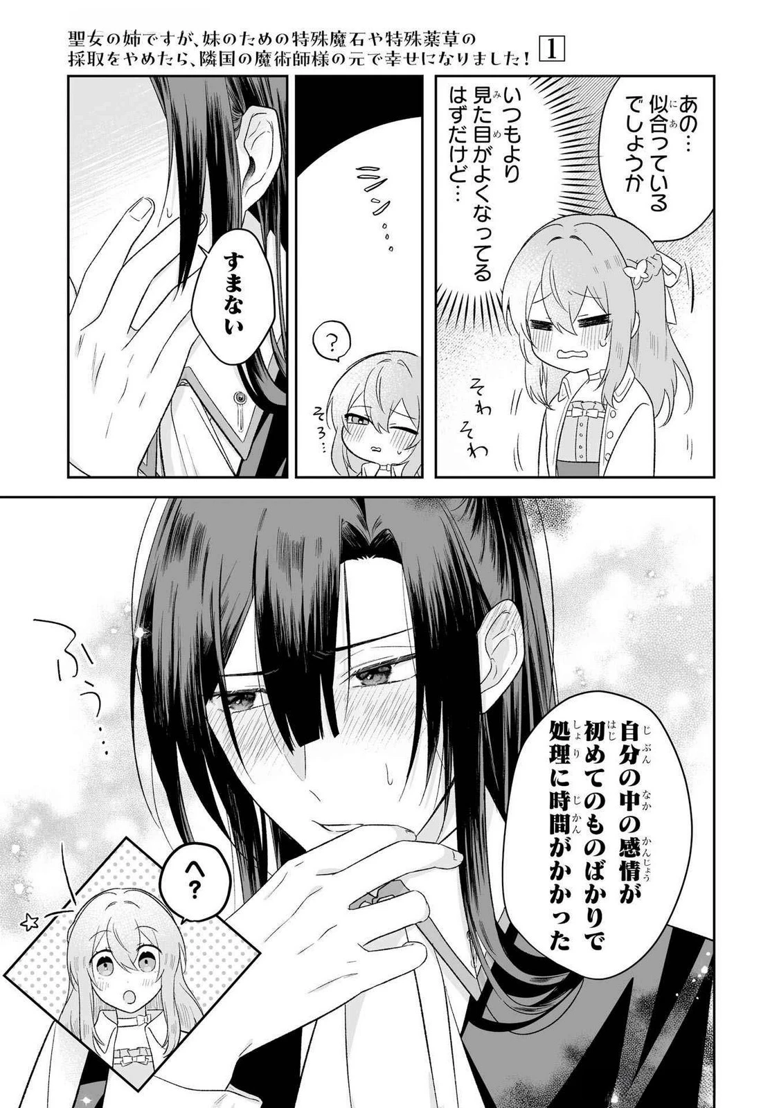聖女の姉ですが、妹のための特殊魔石や特殊薬草の採取をやめたら、隣国の魔術師様の元で幸せになりました！ 第5話 - 9