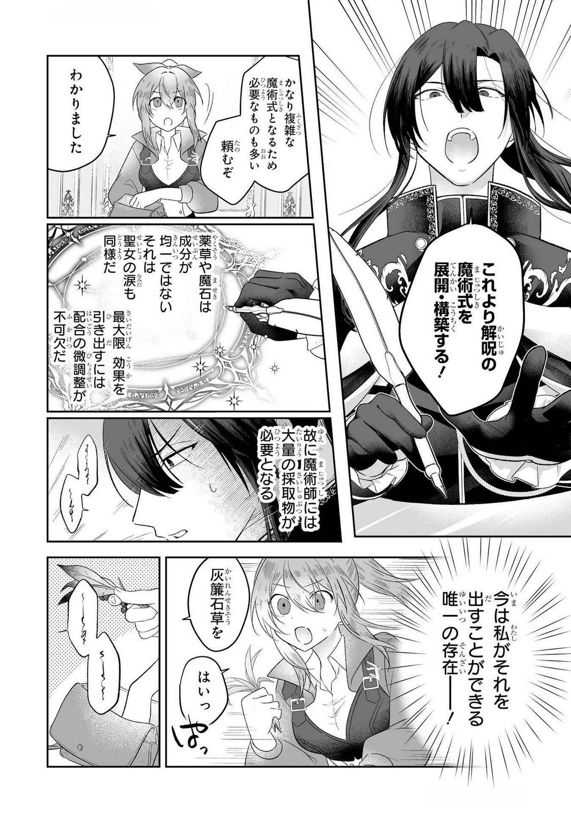 聖女の姉ですが、妹のための特殊魔石や特殊薬草の採取をやめたら、隣国の魔術師様の元で幸せになりました！ 第4話 - 8