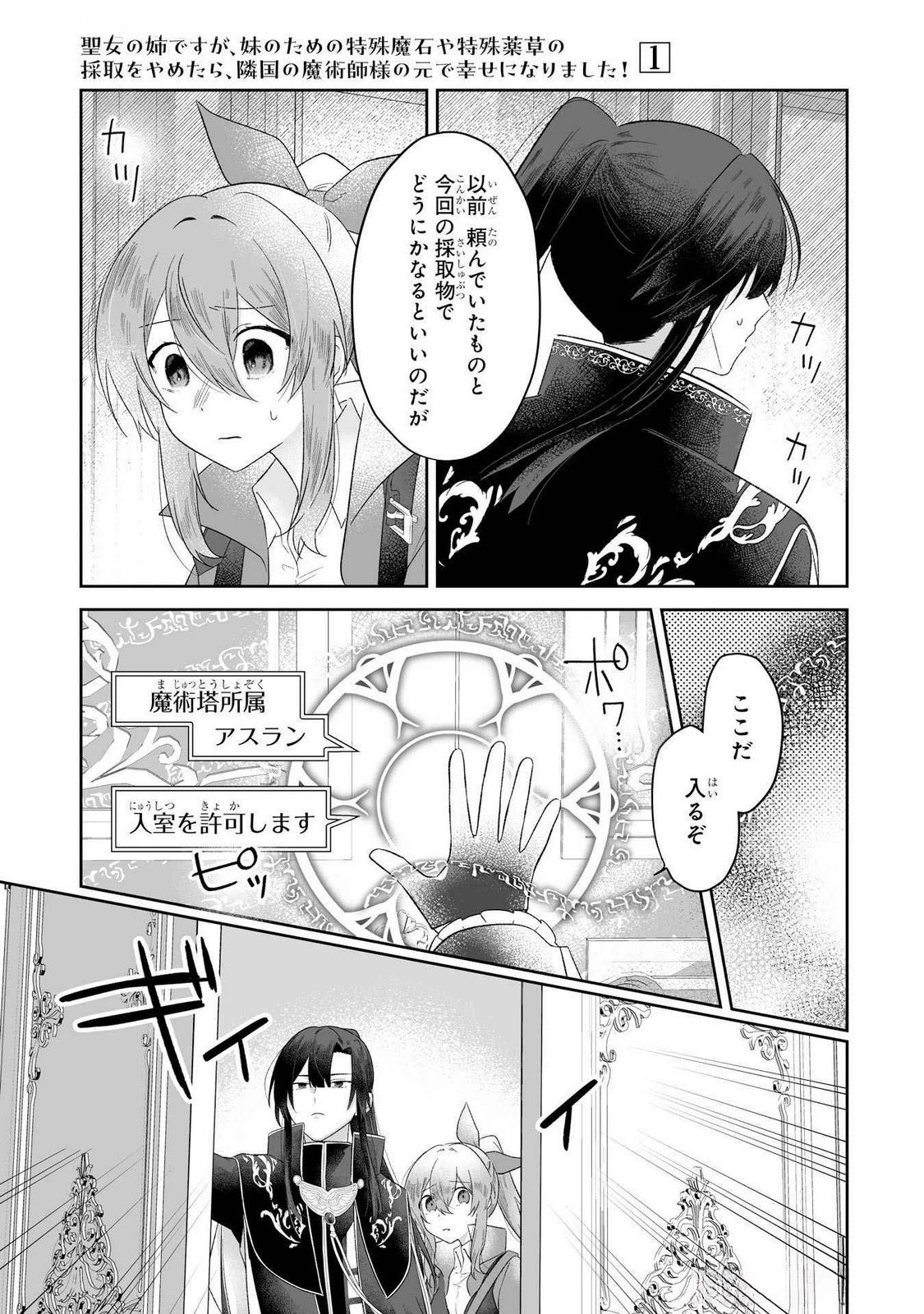 聖女の姉ですが、妹のための特殊魔石や特殊薬草の採取をやめたら、隣国の魔術師様の元で幸せになりました！ 第3話 - 15