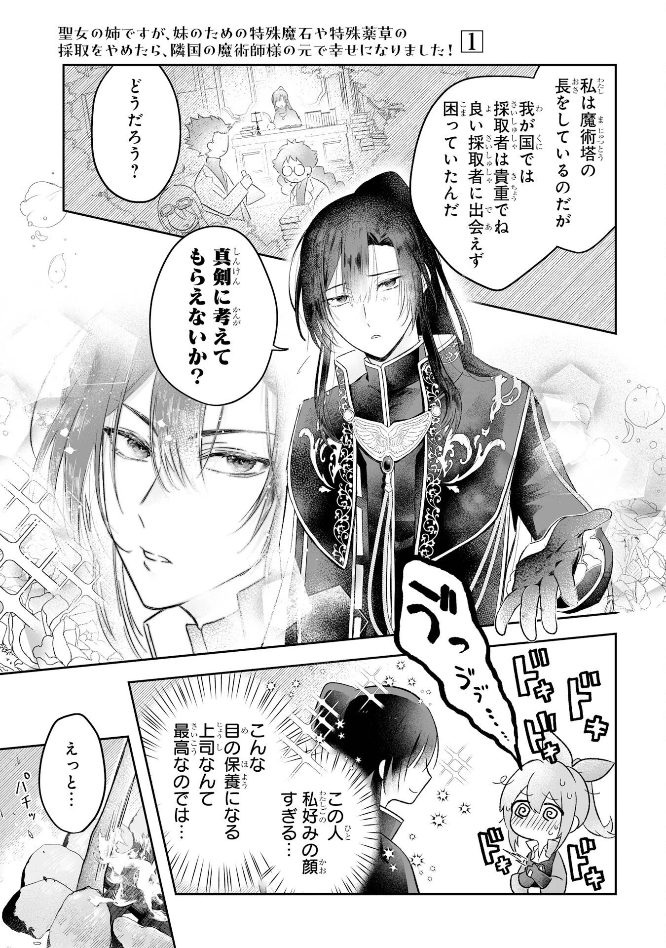 聖女の姉ですが、妹のための特殊魔石や特殊薬草の採取をやめたら、隣国の魔術師様の元で幸せになりました！ 第1話 - 39