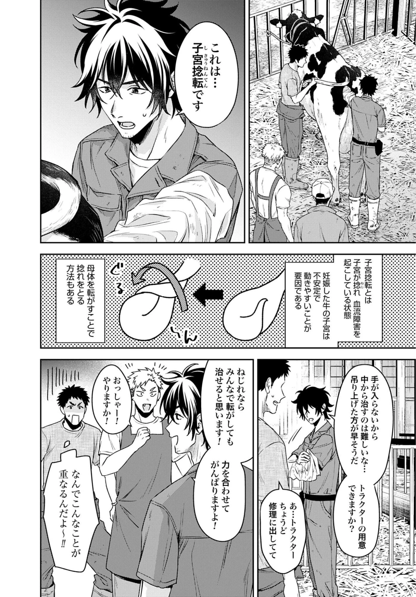 まきばのカルテ 産業動物臨床獣医師 三海佑 第9話 - 10