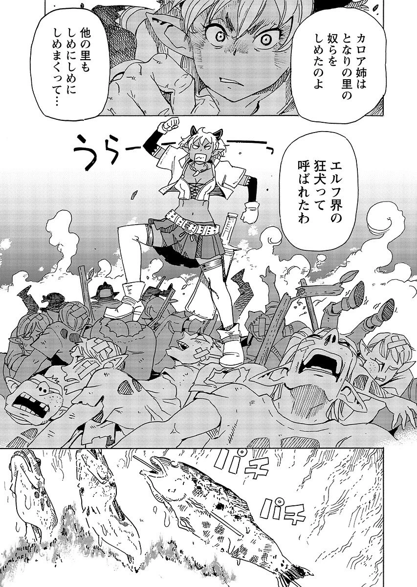 エルフとバイクと帝国地理調査員と 第34話 - 11