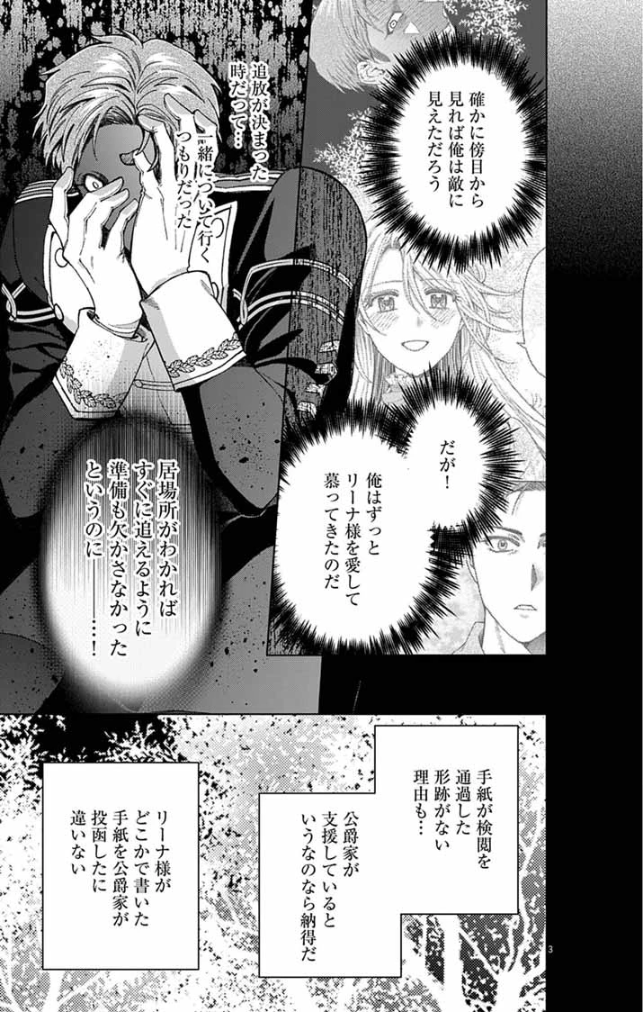追放令嬢からの手紙～かつて愛していた皆さまへ 私のことなどお忘れですか?～ 第8話 - 3