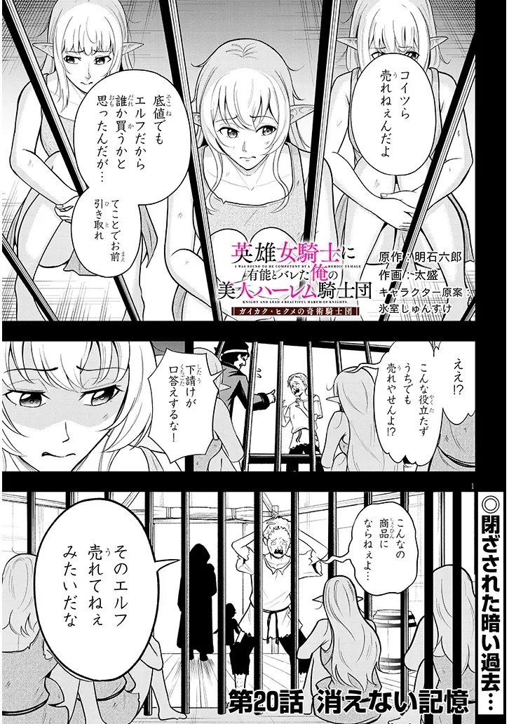 英雄女騎士に有能とバレた俺の美人ハーレム騎士団 ガイカク・ヒクメの奇術騎士団 第20話 - 1