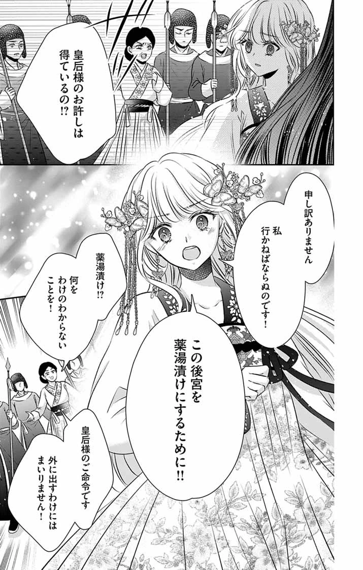 皇弟殿下の薬湯妃～初恋の人との駆け落ち先は後宮でした～ 第16話 - 5