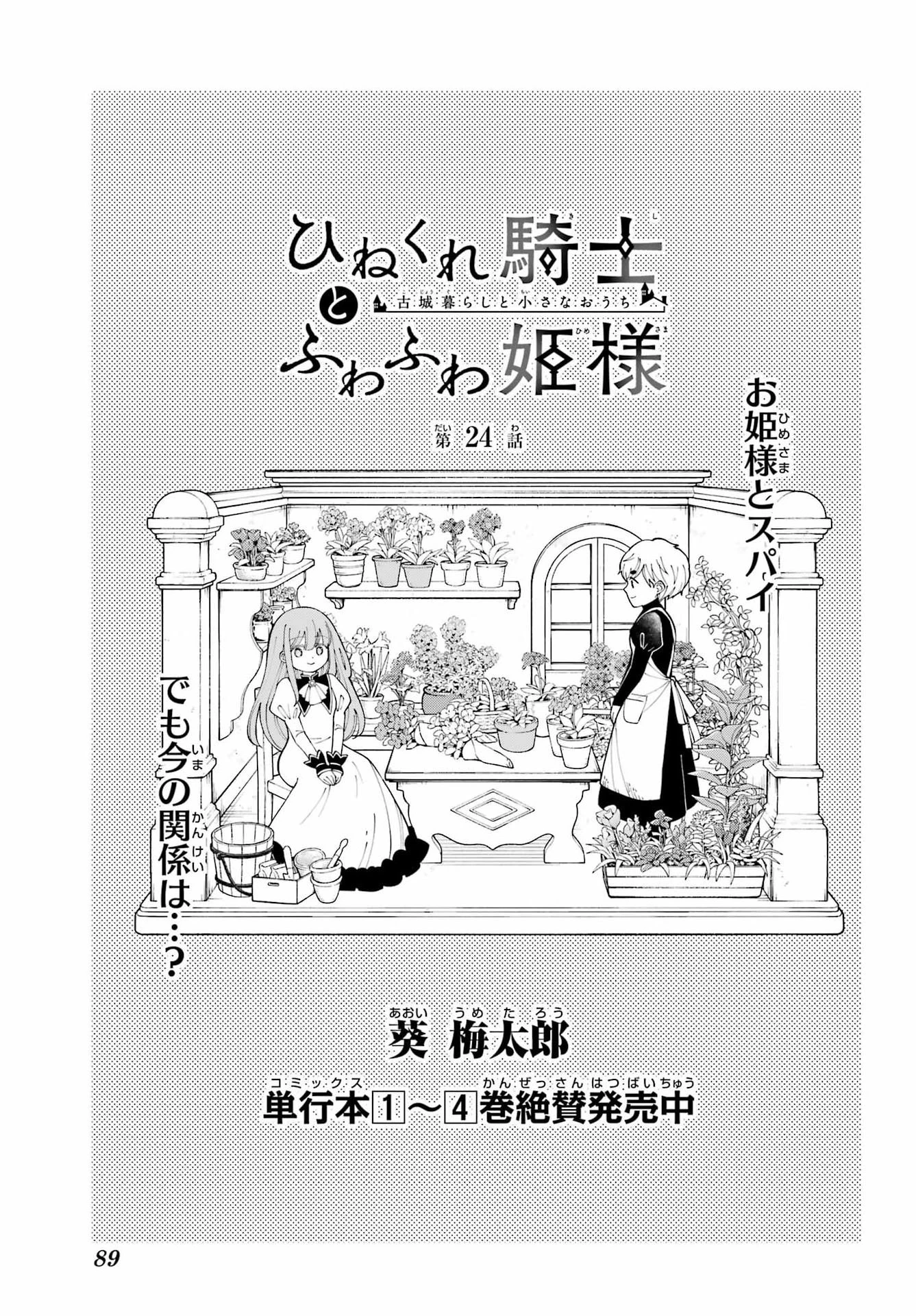 ひねくれ騎士とふわふわ姫様 古城暮らしと小さなおうち 第24話 - 1