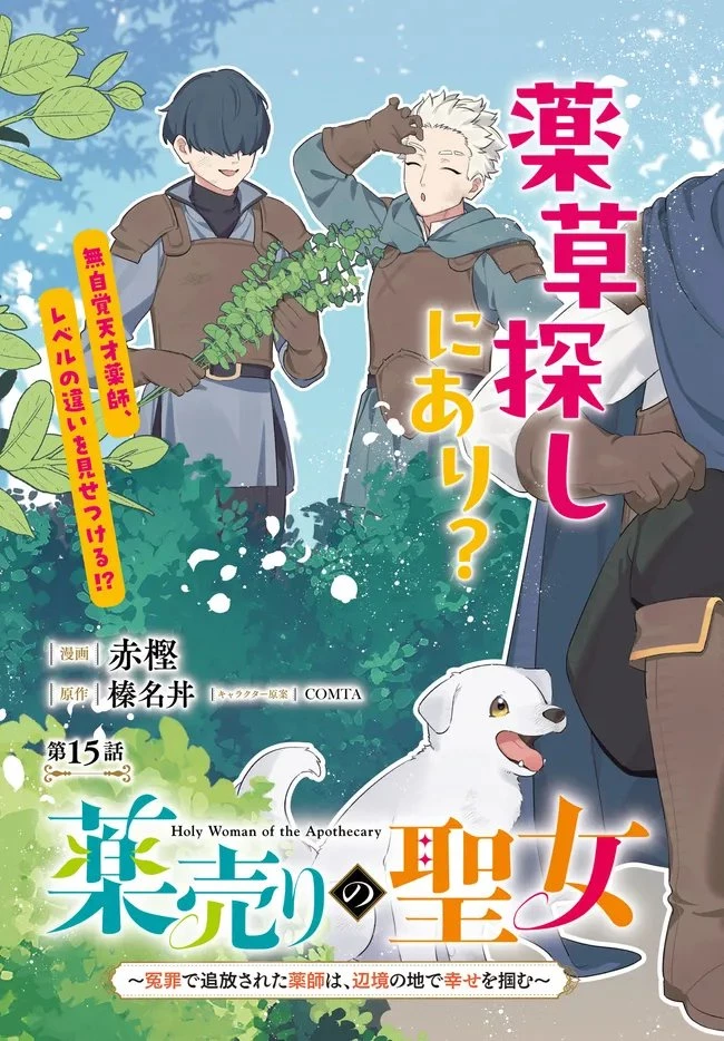 薬売りの聖女 ～冤罪で追放された薬師は、辺境の地で幸せを掴む～ 第15話 - 3