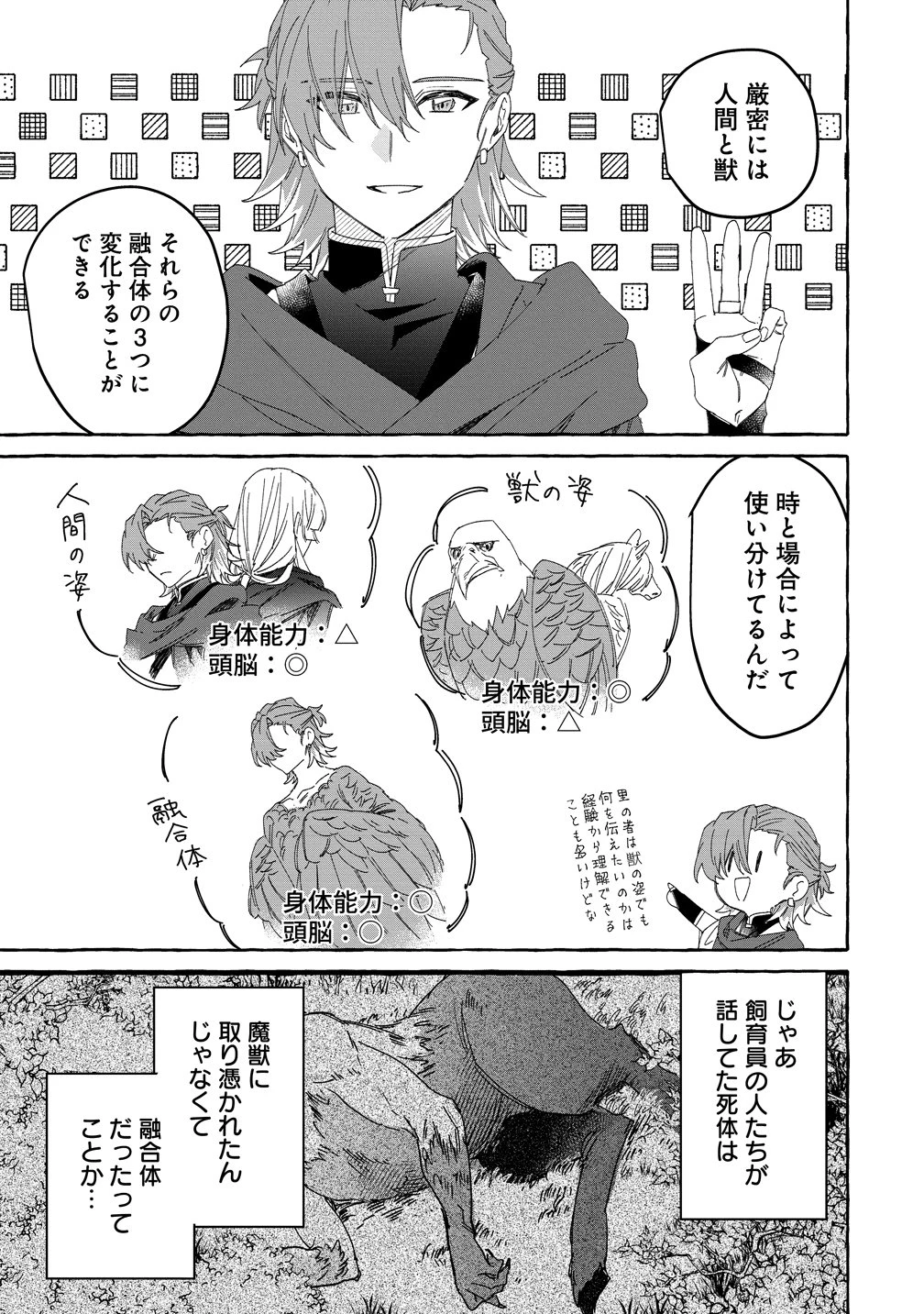 生き餌によるモフモフ猛禽飼育記 異世界トリップしたら、姫巫女召喚のおまけでした 第6話 - 7