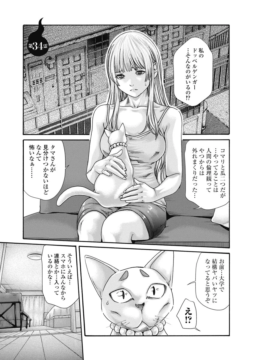 寺生まれ猫のタマさん 第34話 - 1