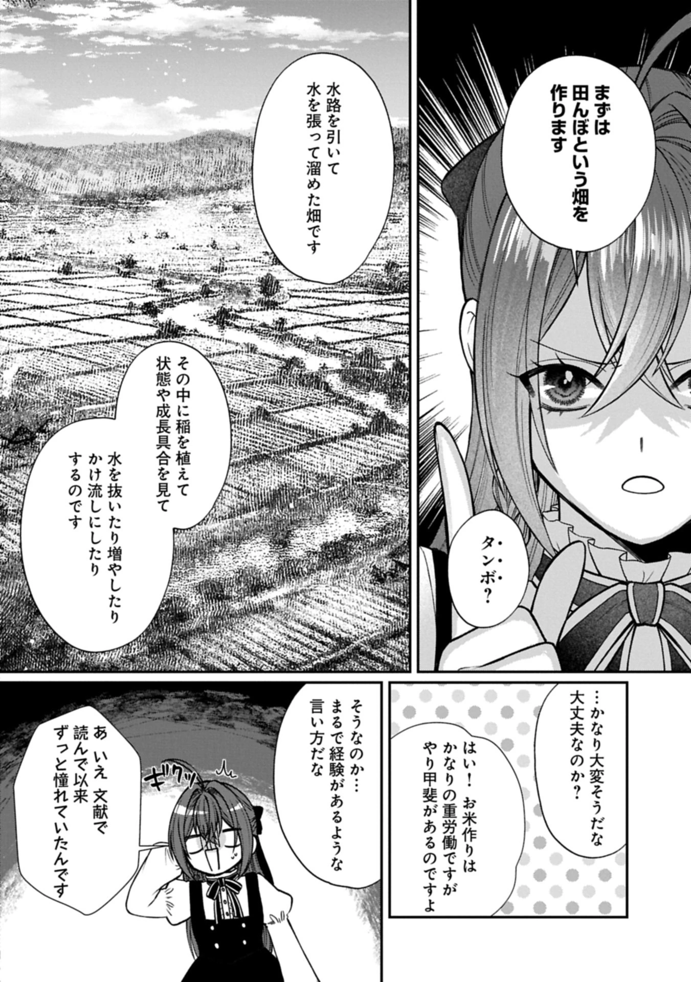 転生令嬢は米作りがしたい　～従妹の身代わりに醜い辺境伯に嫁がされましたが、とても幸せに暮らしています～ 第2話 - 18