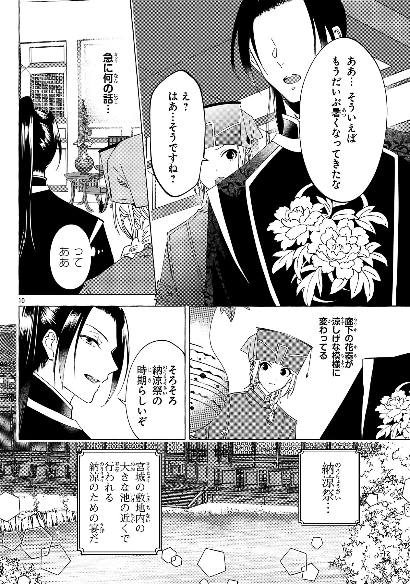 璃寛皇国ひきこもり瑞兆妃伝日々後宮を抜け出し、有能官吏やってます。 第39話 - 10
