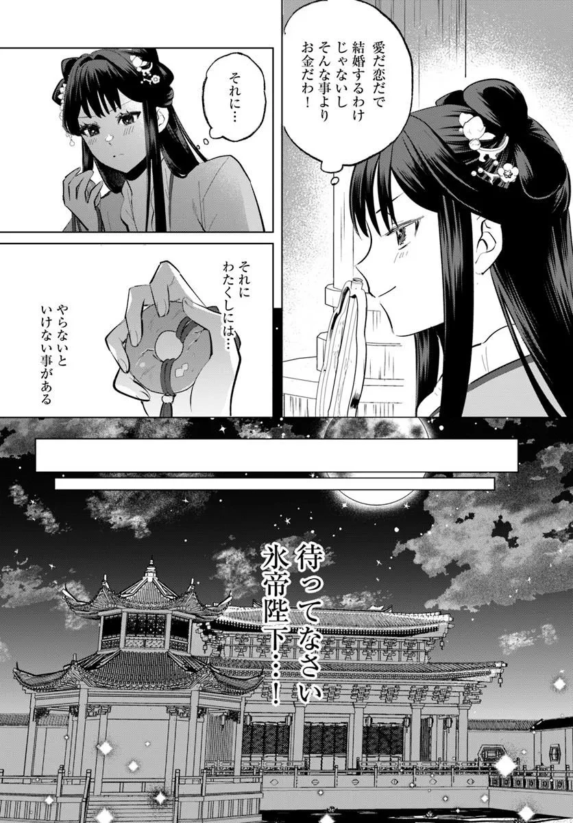氷帝と猫かぶり后の寵愛契約 竜鱗宮入れ替わり譚 第1話 - 19