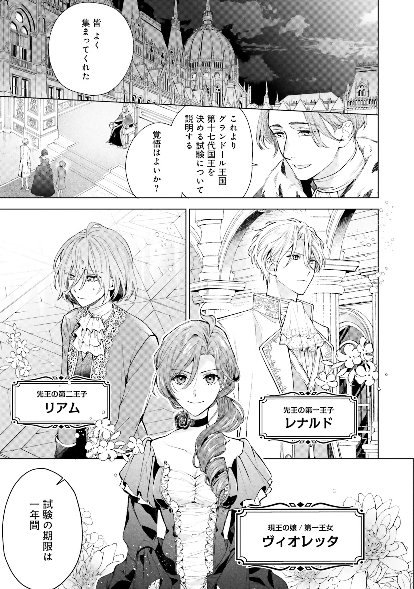 Grandeur Oukoku Saiseiroku Rebirth of the Grandeur Kingdom グランドール王国再生録 グランドール王国再生録 破滅の悪役王女ですが救国エンドをお望みです 第1話 - 4