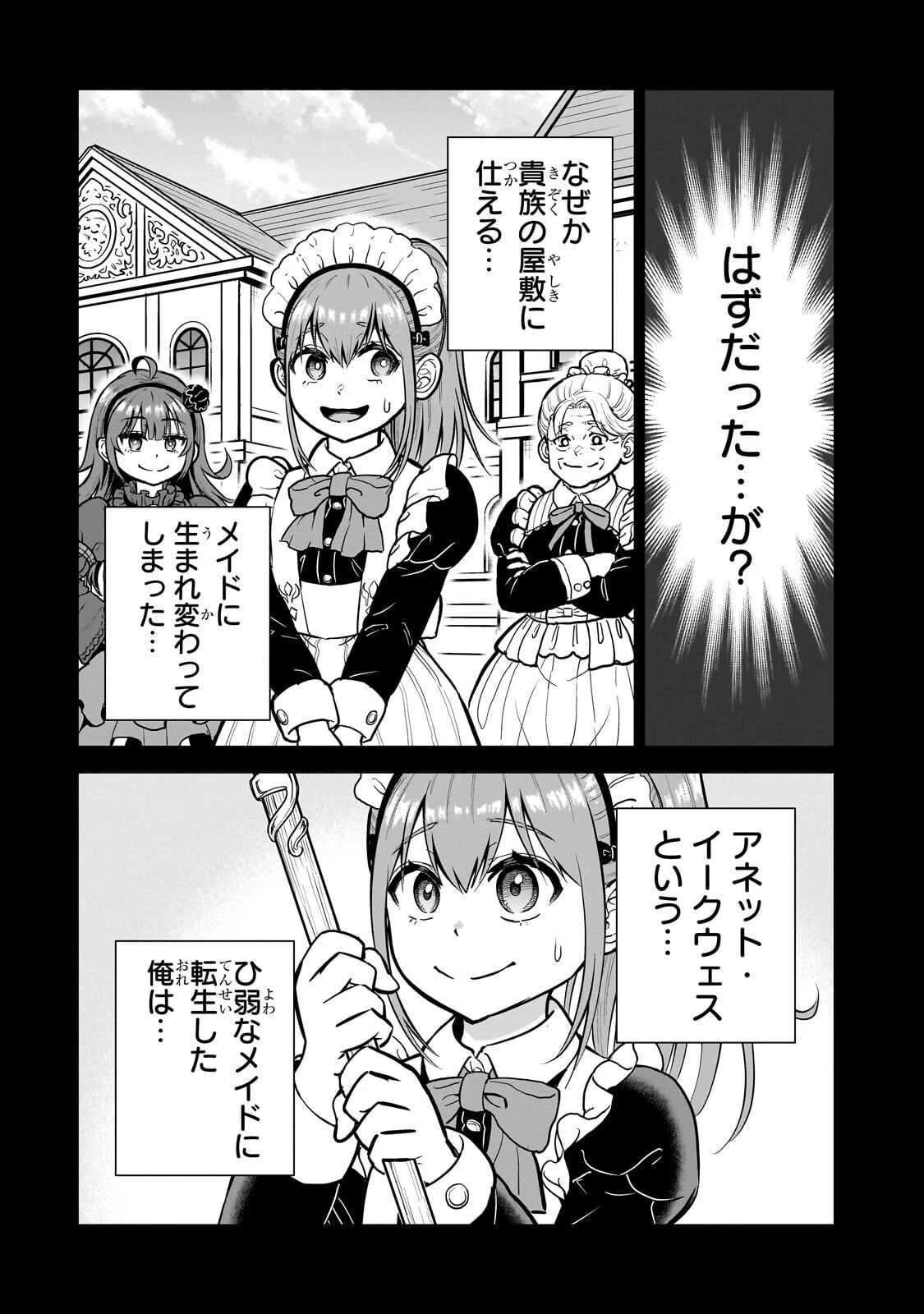 最強の剣聖、美少女メイドに転生し箒で無双する 第11話 - 2