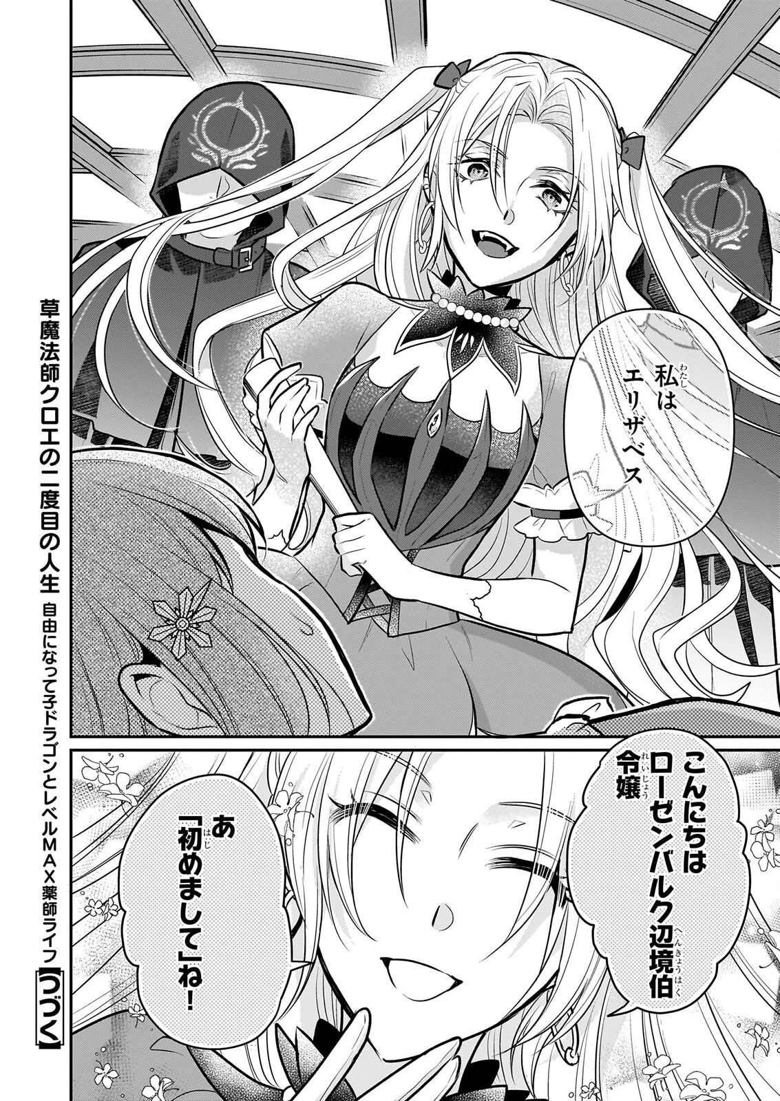 草魔法師クロエの二度目の人生 自由になって子ドラゴンとレベルMAX薬師ライフ 第46話 - 24