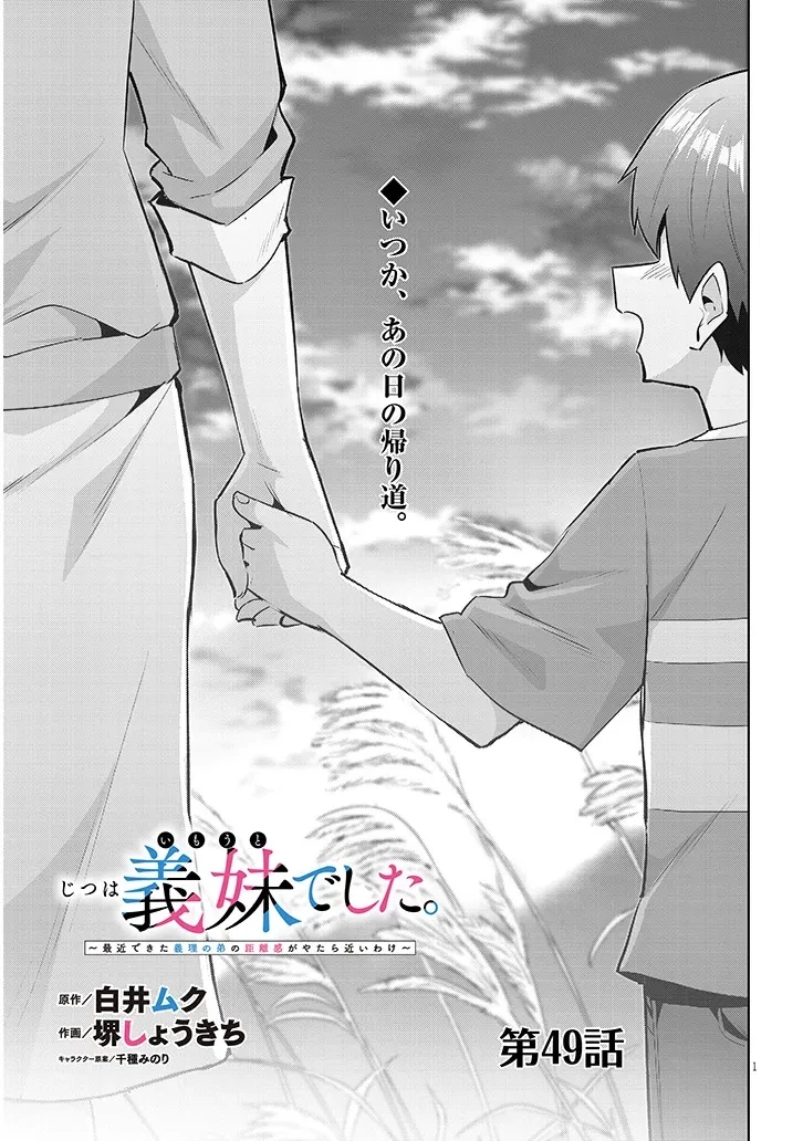 じつは義妹でした。～最近できた義理の弟の距離感がやたら近いわけ～ 第49話 - 1
