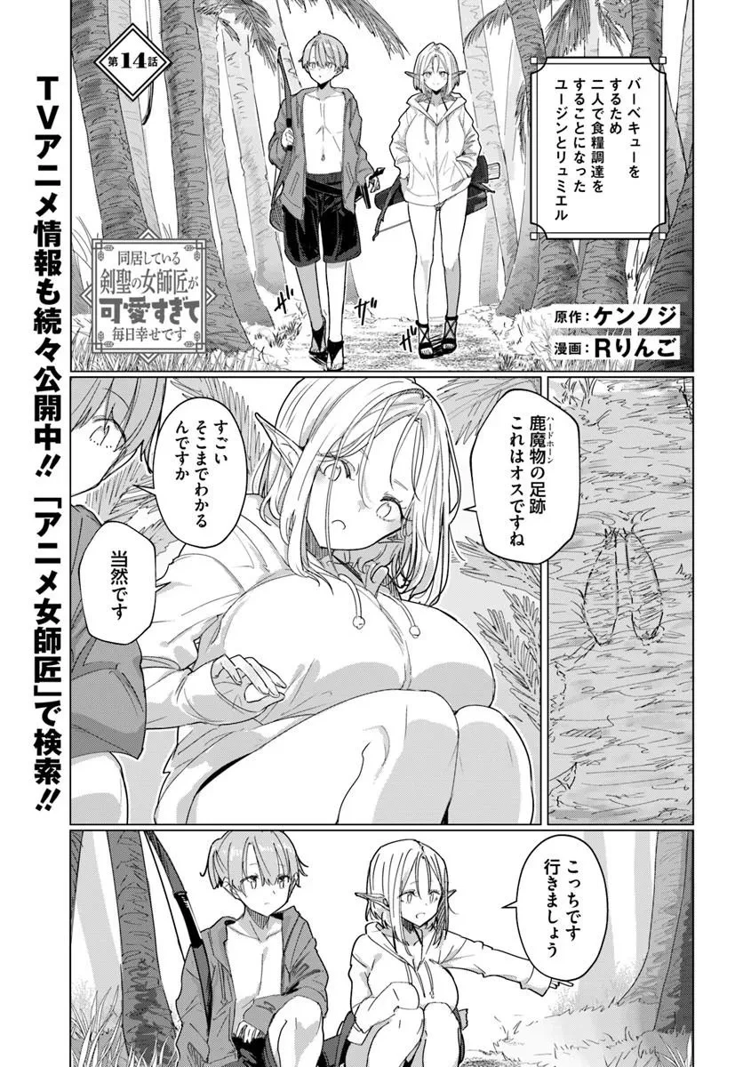 同居している剣聖の女師匠が可愛すぎて毎日幸せです 第14話 - 1