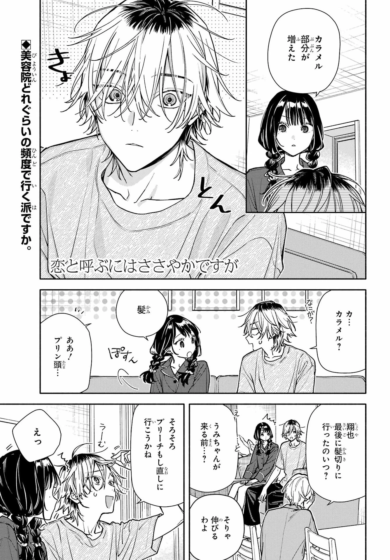 恋と呼ぶにはささやかですが 第11話 - 1
