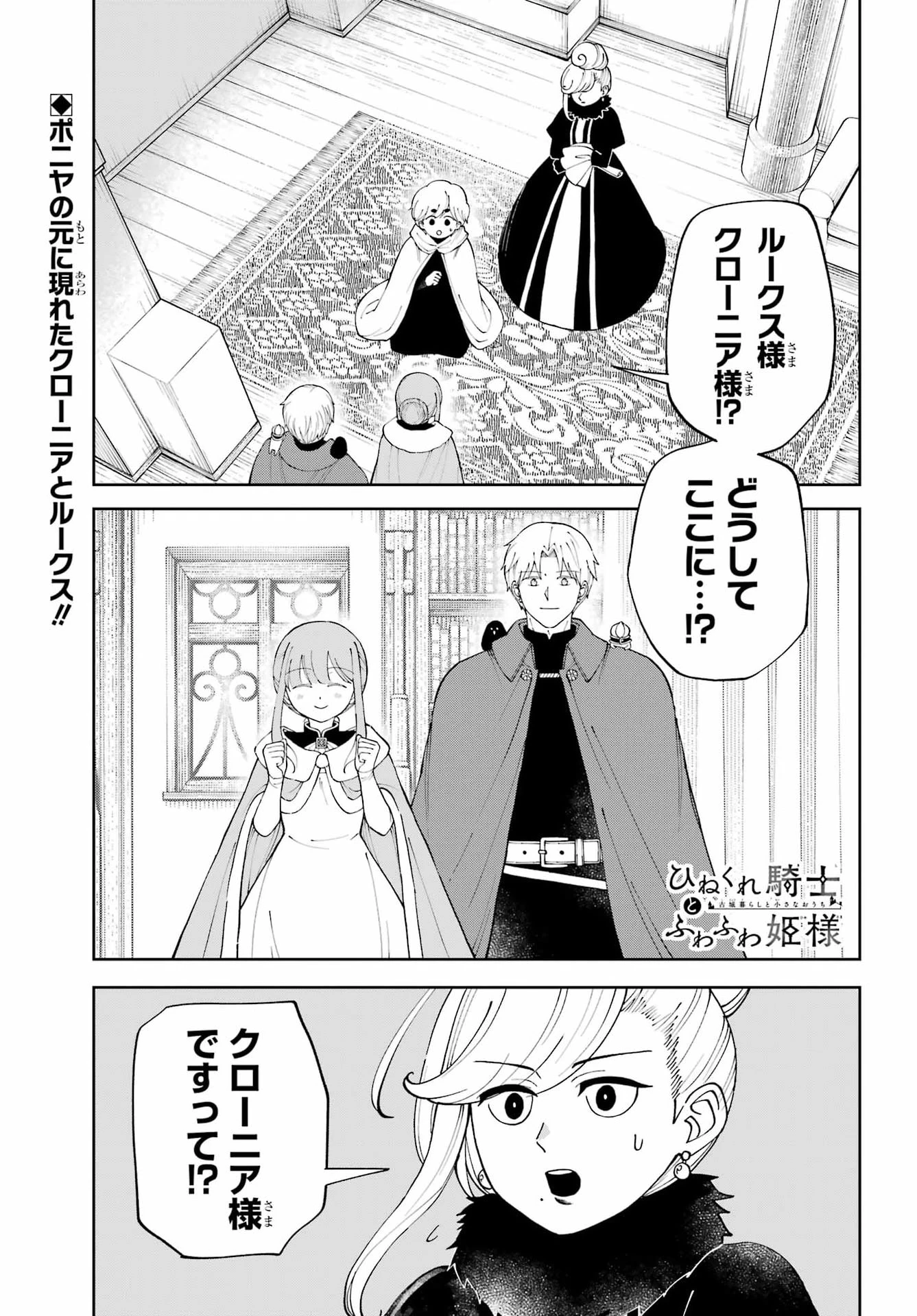 ひねくれ騎士とふわふわ姫様 古城暮らしと小さなおうち 第25話 - 1