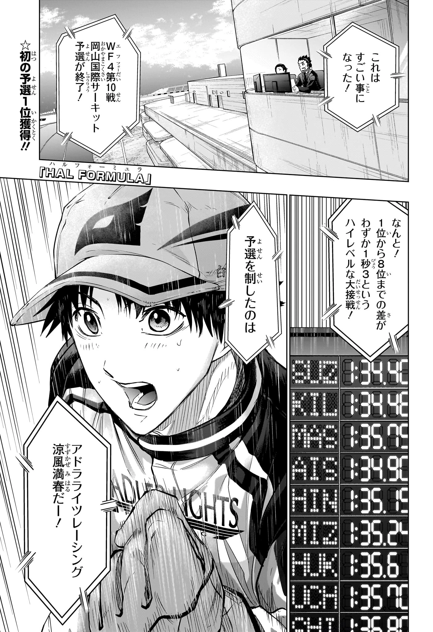 ハルフォーミュラ 第17話 - 1