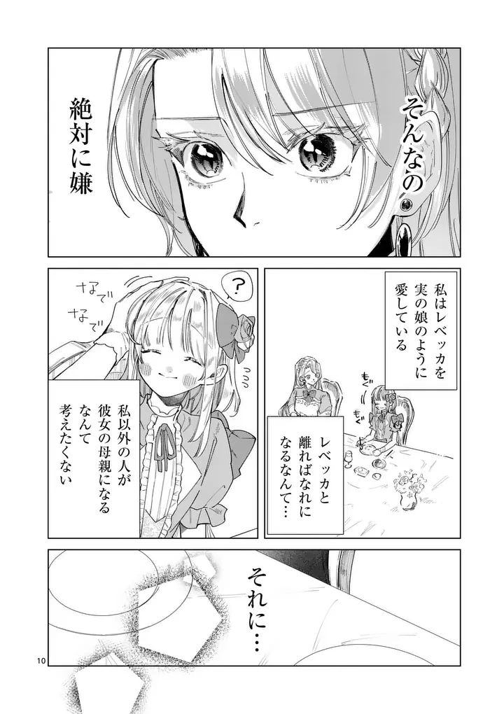 義娘が悪役令嬢として破滅することを知ったので、めちゃくちゃ愛します～契約結婚で私に関心がなかったはずの公爵様に、気づいたら溺愛されてました～@comic 第40話 - 10