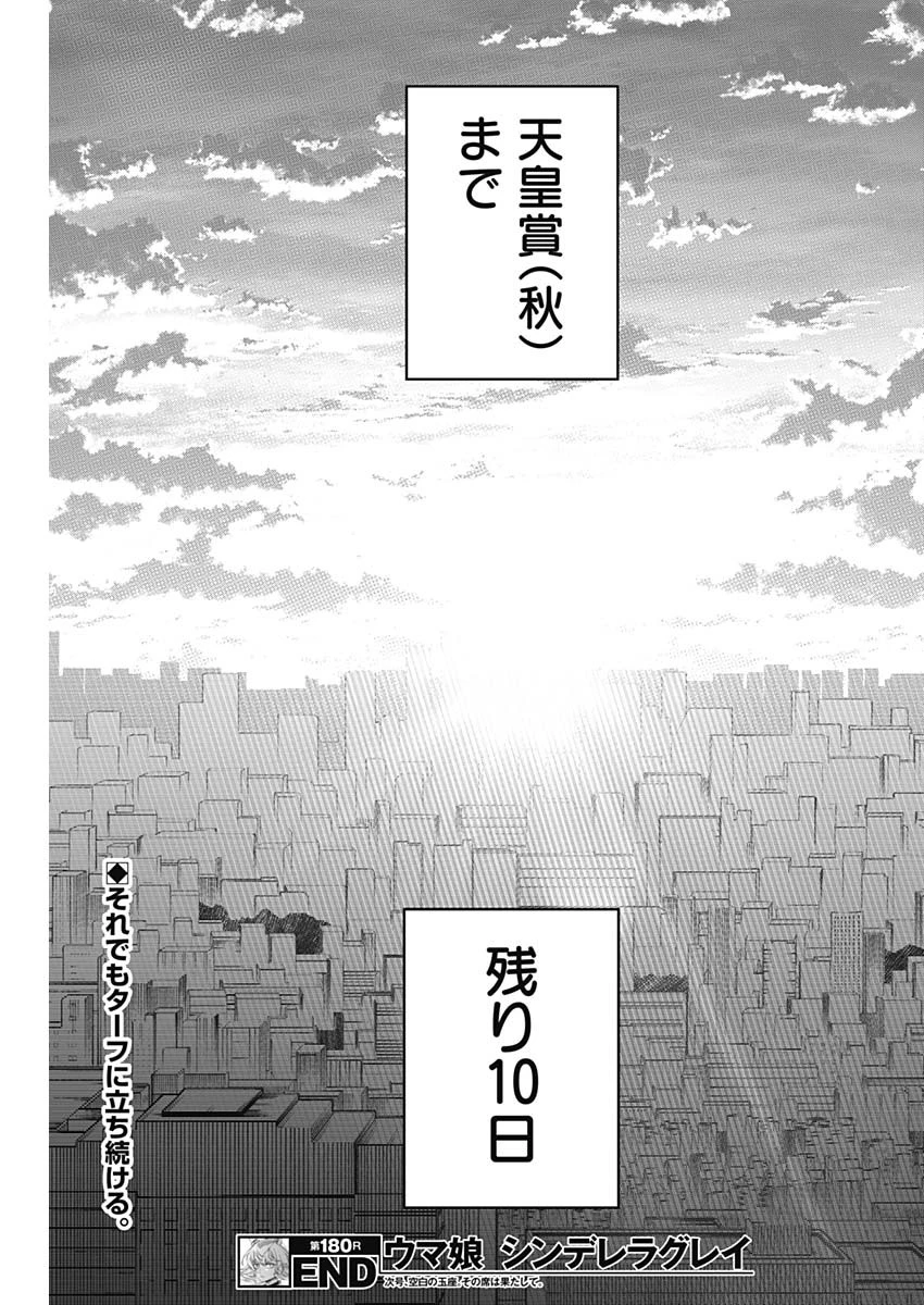 ウマ娘 シンデレラグレイ 第180話 - 19