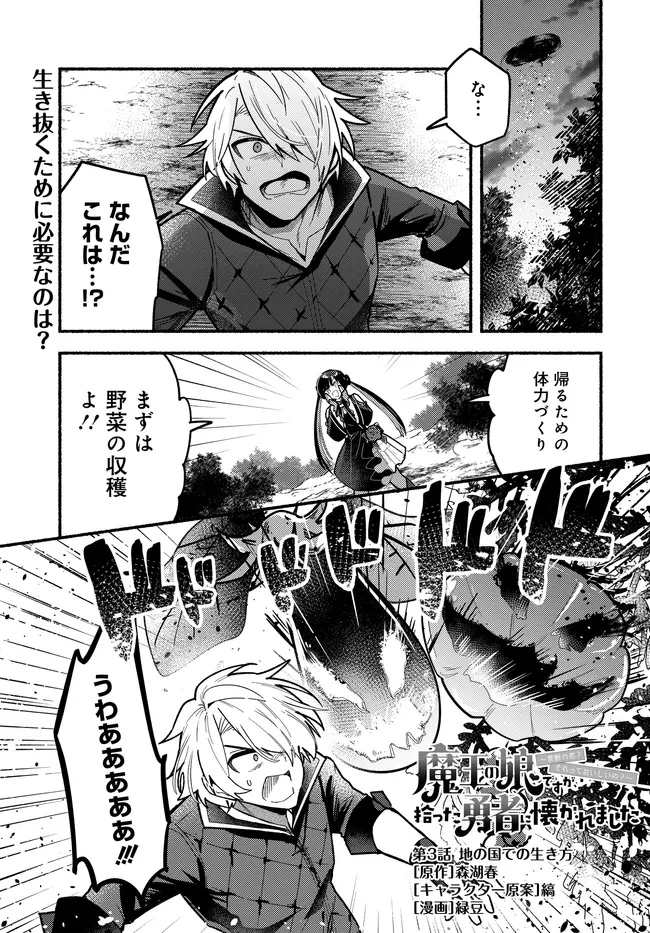 魔王の娘ですが、拾った勇者に懐かれました ～禁断の恋? それっておいしいの?～ 第3話 - 1