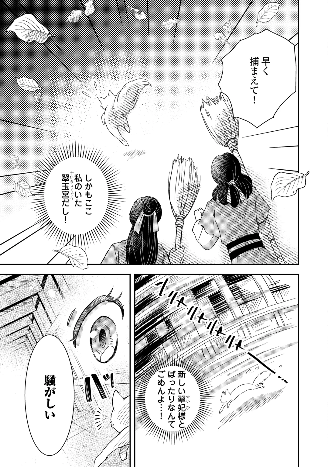 後宮の不憫妃 転生したら皇帝に“猫”可愛がりされてます 第1話 - 19