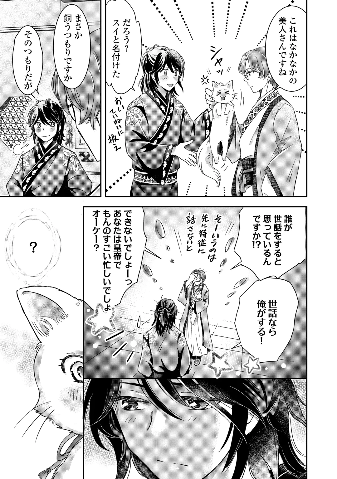 後宮の不憫妃 転生したら皇帝に“猫”可愛がりされてます 第1話 - 27