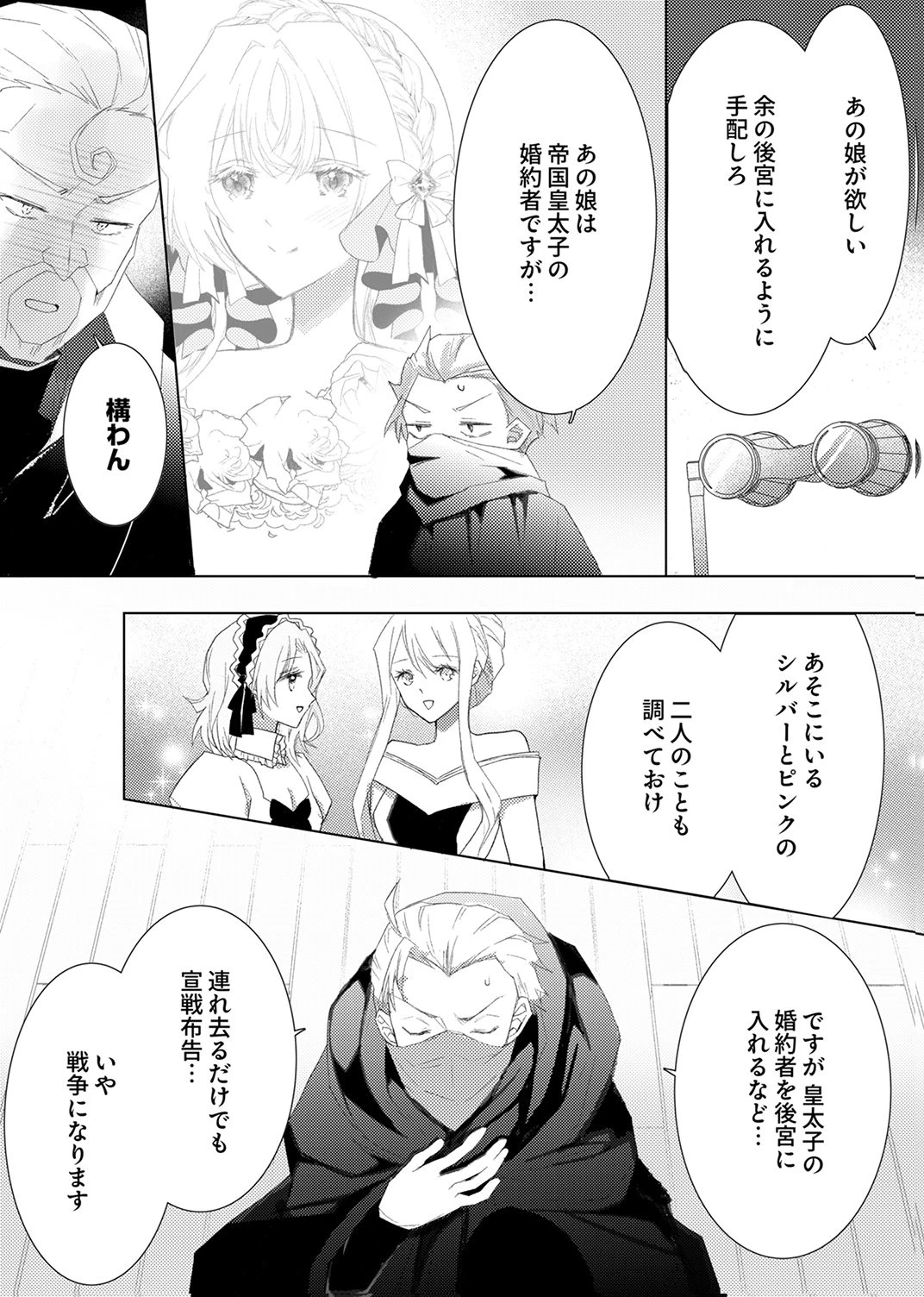 私のことは諦めてください!～策士な皇太子と素顔を隠すモブ令嬢の溺愛攻防～ 第11話 - 12