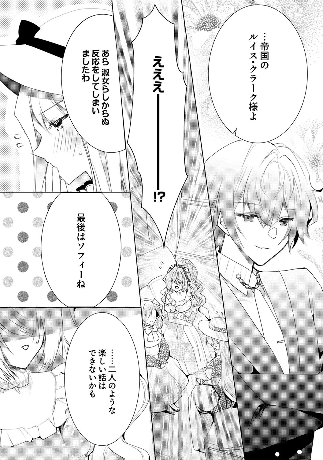 私のことは諦めてください!～策士な皇太子と素顔を隠すモブ令嬢の溺愛攻防～ 第8話 - 20