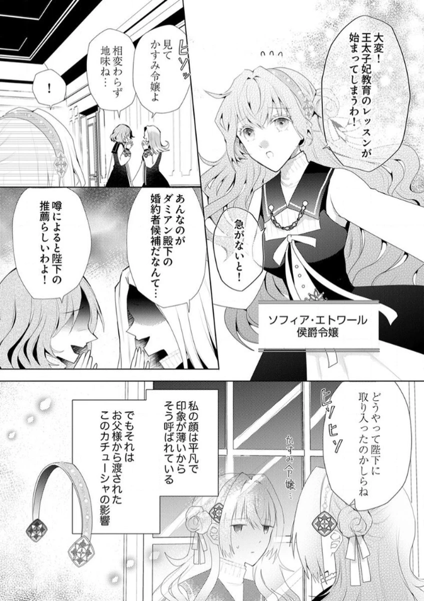 私のことは諦めてください!～策士な皇太子と素顔を隠すモブ令嬢の溺愛攻防～ 第1話 - 4