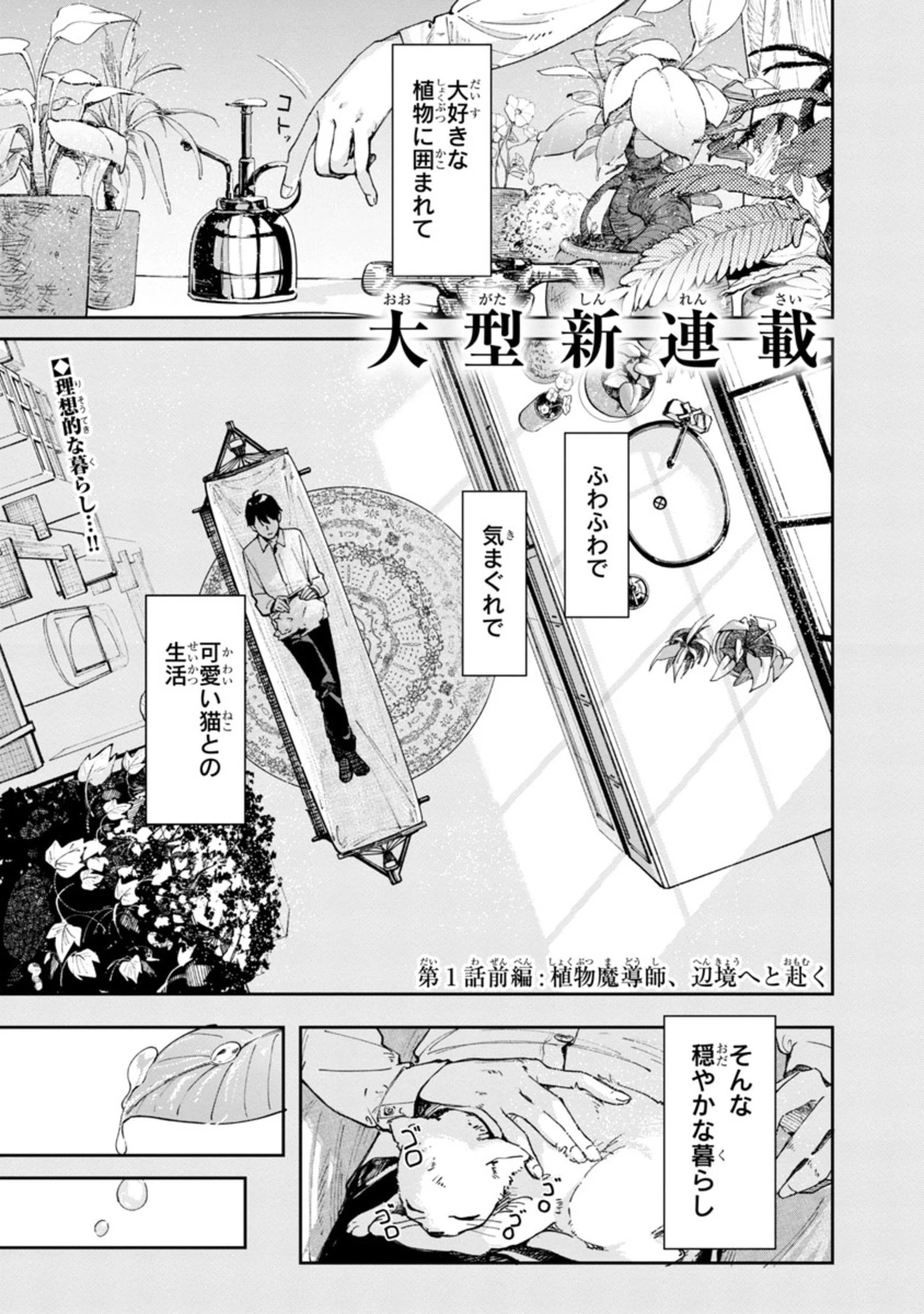 宮廷をクビになった植物魔導師はスローライフを謳歌する～のんびり世界樹を育てたら、最強領地ができました～ 第1話 - 1