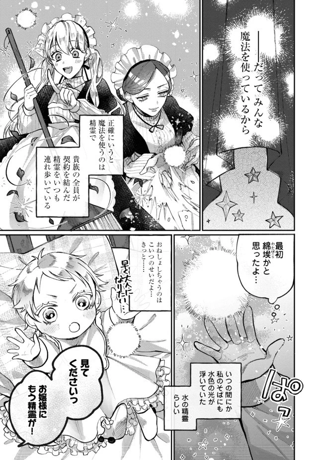 転生令嬢は精霊に愛されて最強です……だけど普通に恋したい！＠COMIC 第1話 - 14
