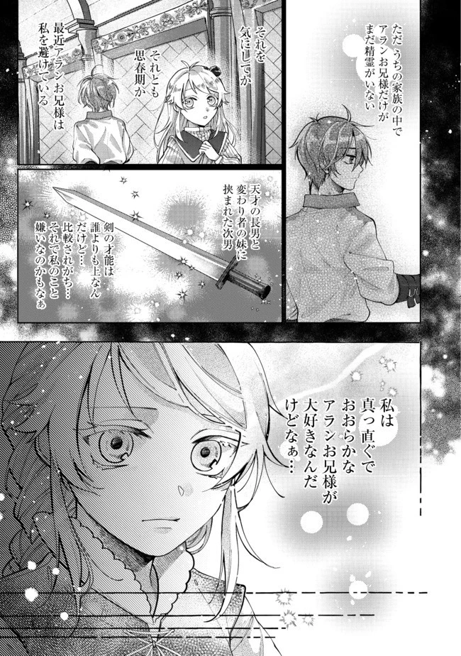 転生令嬢は精霊に愛されて最強です……だけど普通に恋したい！＠COMIC 第2話 - 11