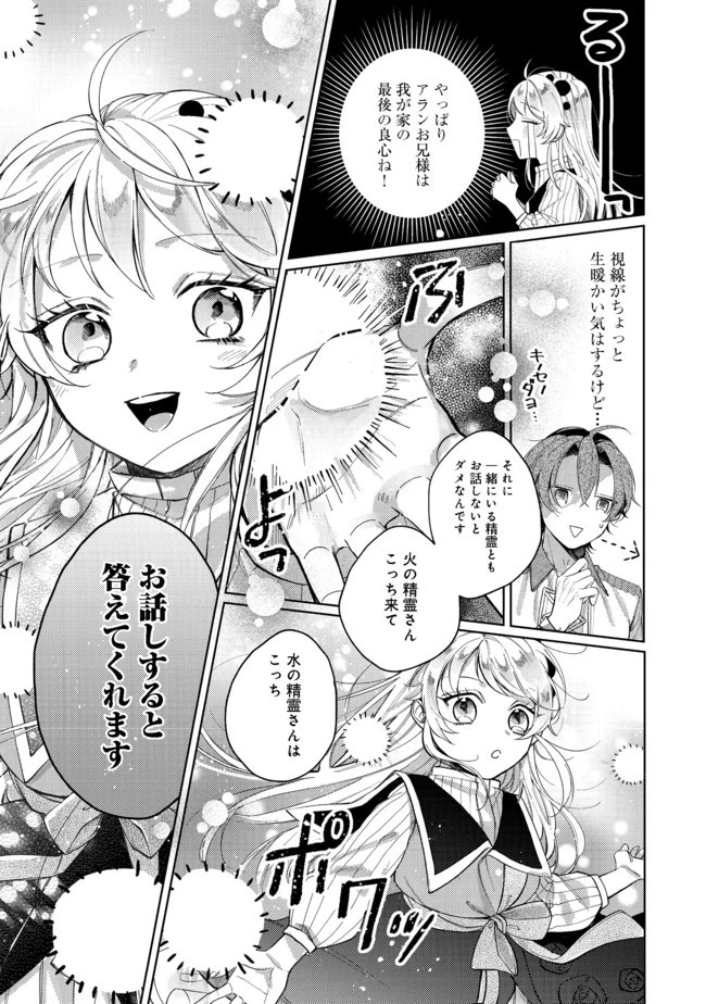 転生令嬢は精霊に愛されて最強です……だけど普通に恋したい！＠COMIC 第4話 - 23